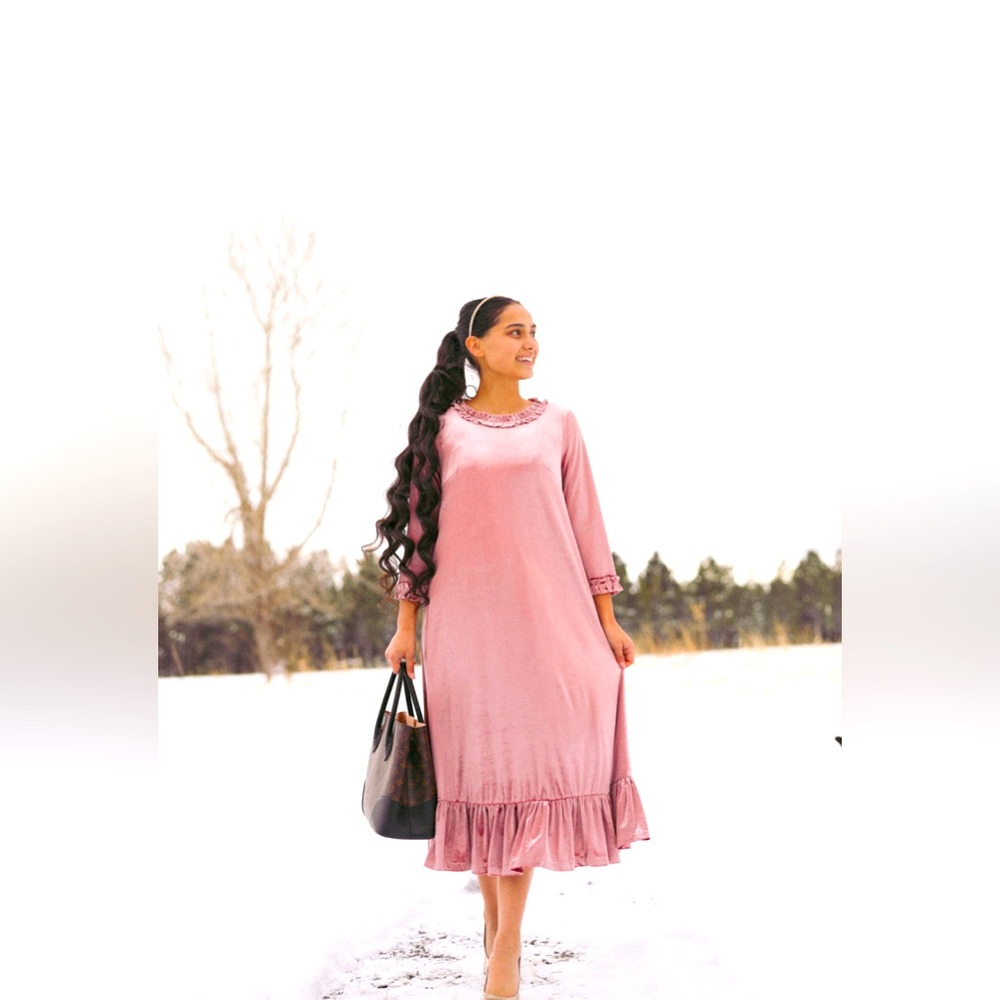 Dainty Jewells Velvet Dress